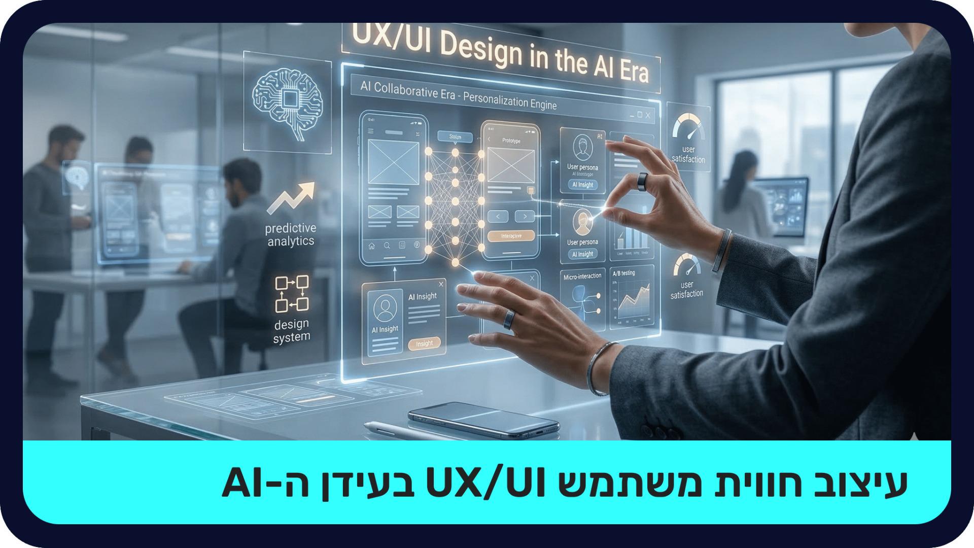 עיצוב חוויית משתמש UX/UI בעידן ה-AI LIVE