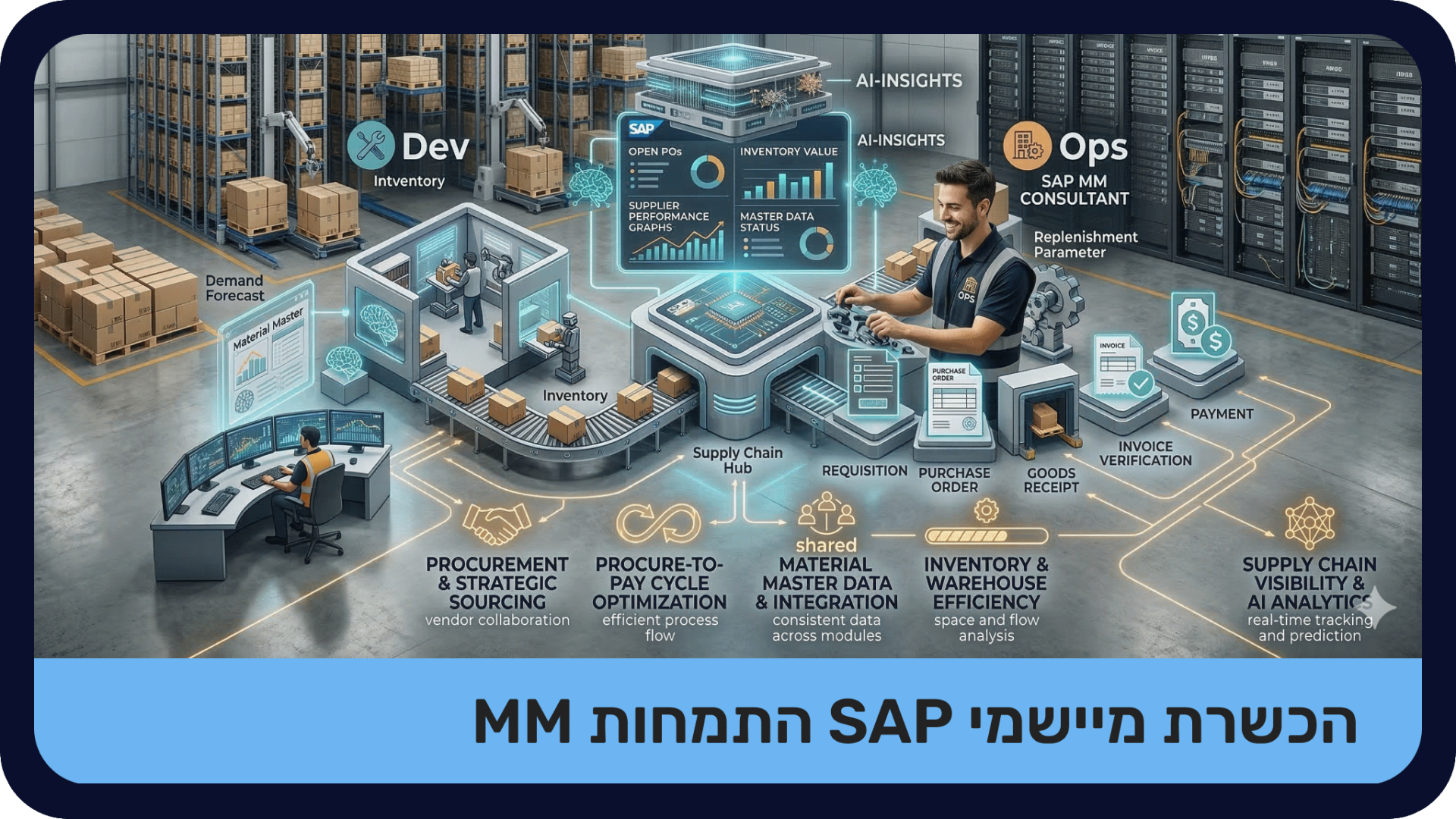 הכשרת מיישמי SAP התמחות MM - מוקלט