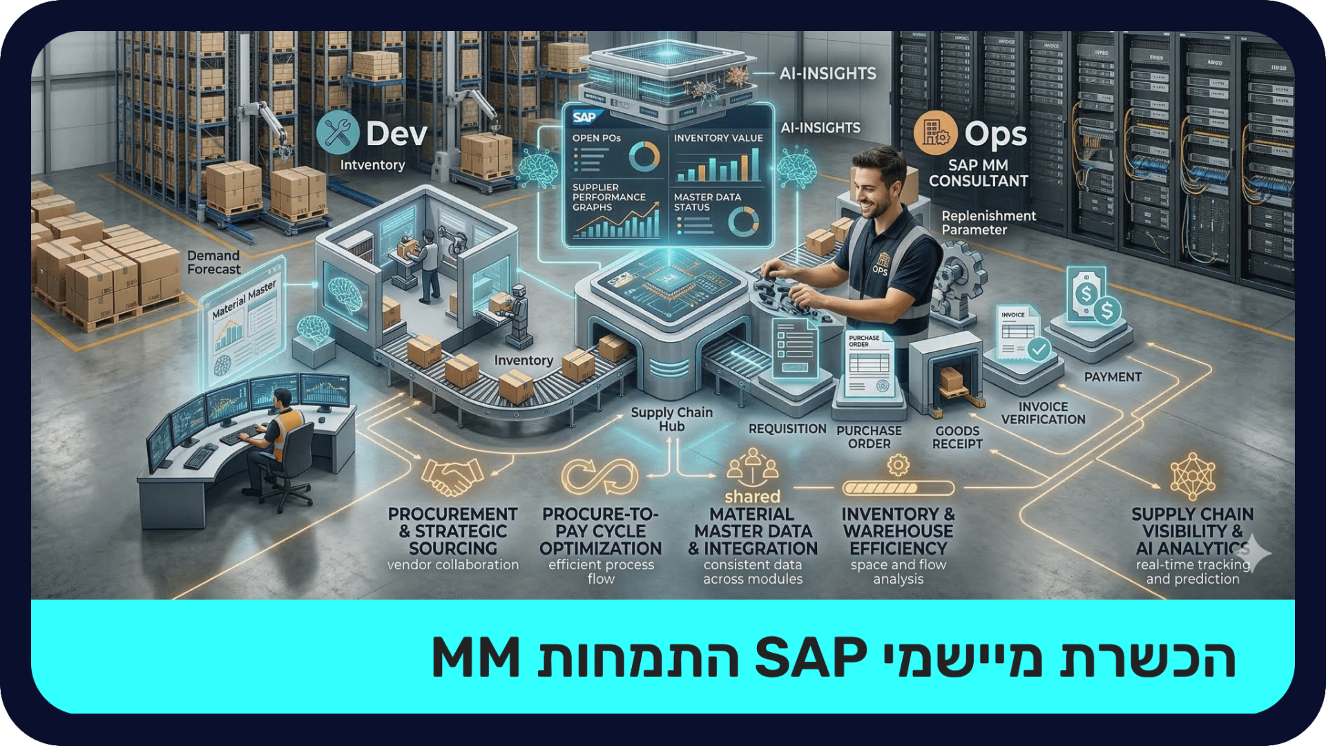 הכשרת מיישמי SAP התמחות MM - LIVE